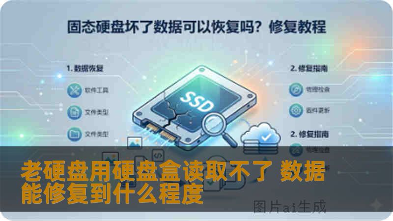 老硬盘用硬盘盒读取不了 数据能修复到什么程度