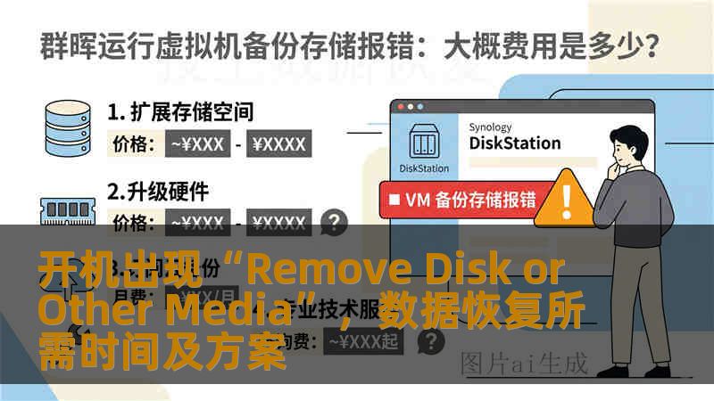 开机出现“Remove Disk or Other Media”，数据恢复所需时间及方案