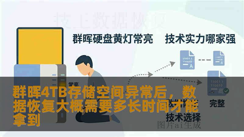 群晖4TB存储空间异常后，数据恢复大概需要多长时间才能拿到