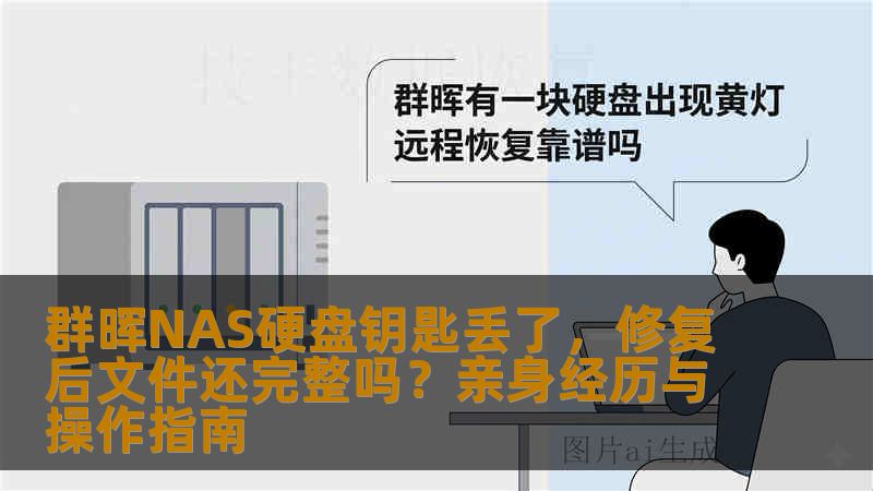 群晖NAS硬盘钥匙丢了，修复后文件还完整吗？亲身经历与操作指南