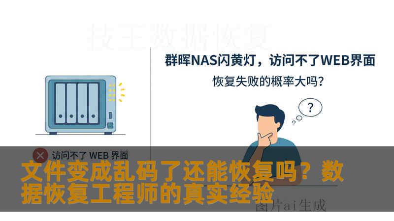 文件变成乱码了还能恢复吗？数据恢复工程师的真实经验