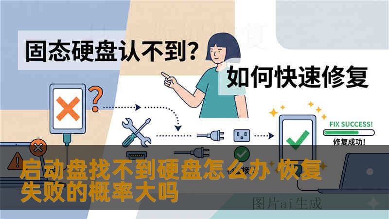 启动盘找不到硬盘怎么办 恢复失败的概率大吗