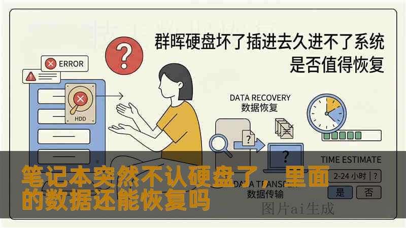 笔记本突然不认硬盘了,里面的数据还能恢复吗 笔记本突然不认硬盘了,里面的数据还能恢复吗