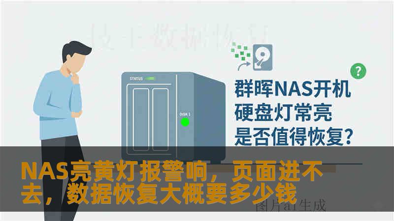 NAS亮黄灯报警响，页面进不去，数据恢复大概要多少钱