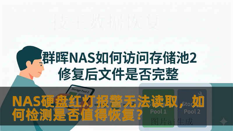 NAS硬盘红灯报警无法读取,如何检测是否值得恢复? NAS硬盘红灯报警无法读取,如何检测是否值得恢复?