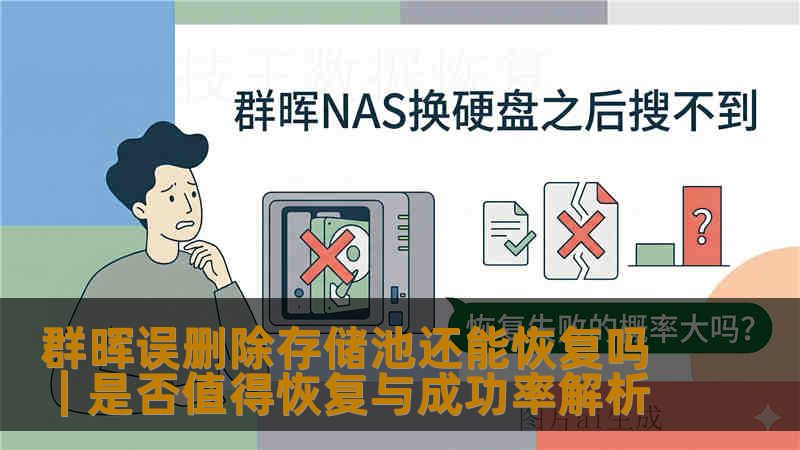 群晖误删除存储池还能恢复吗｜是否值得恢复与成功率解析