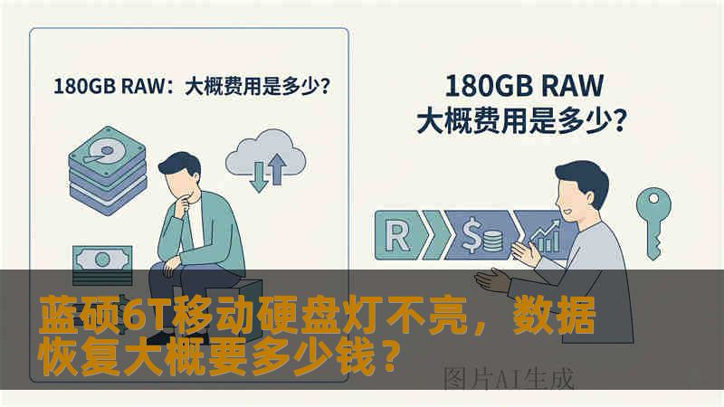 蓝硕6T移动硬盘灯不亮,数据恢复大概要多少钱? 蓝硕6T移动硬盘灯不亮,数据恢复大概要多少钱?