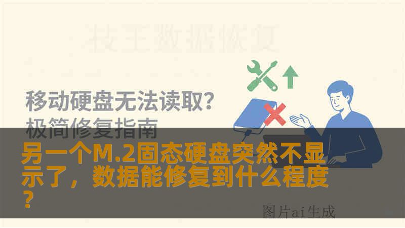 另一个M.2固态硬盘突然不显示了，数据能修复到什么程度？