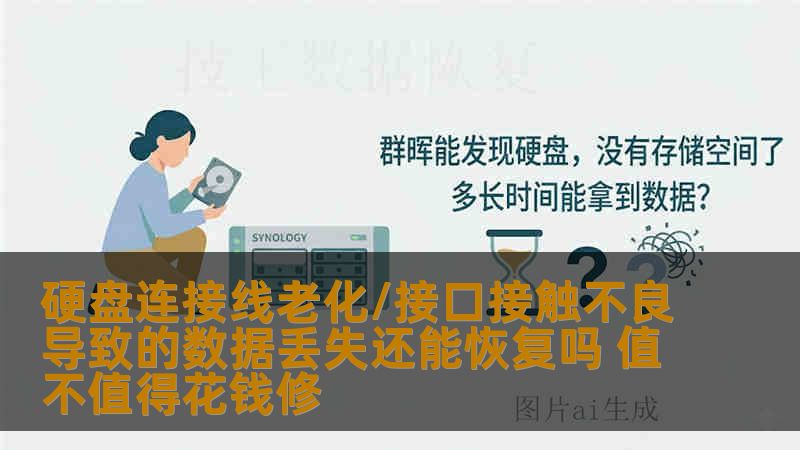 硬盘连接线老化/接口接触不良导致的数据丢失还能恢复吗 值不值得花钱修 硬盘连接线老化/接口接触不良导致的数据丢失还能恢复吗 值不值得花钱修
