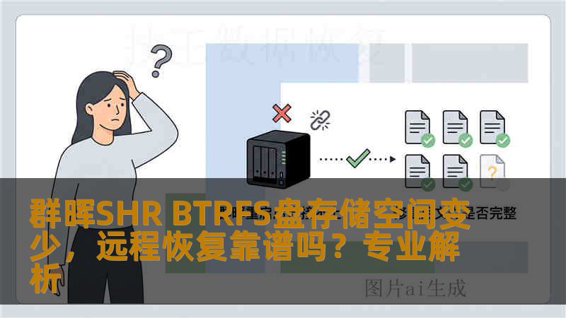 群晖SHR BTRFS盘存储空间变少，远程恢复靠谱吗？专业解析