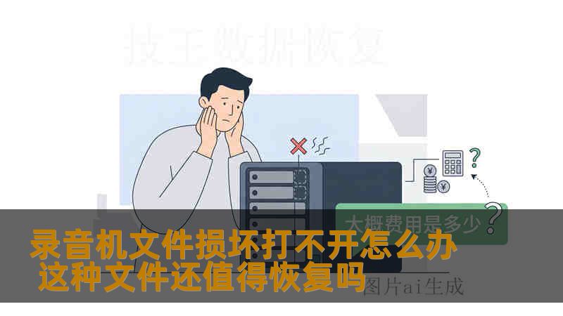 录音机文件损坏打不开怎么办 这种文件还值得恢复吗 录音机文件损坏打不开怎么办 这种文件还值得恢复吗