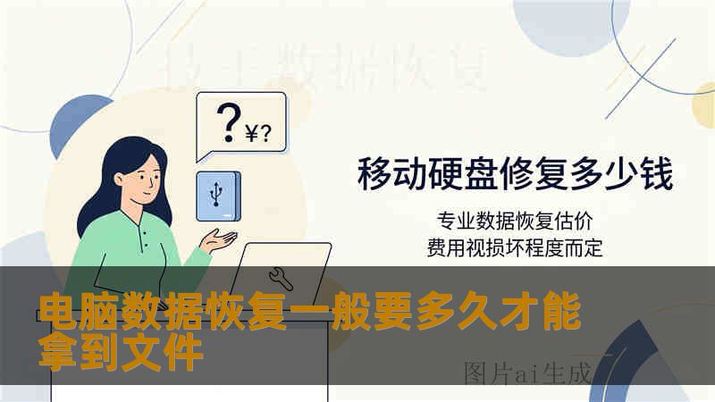 电脑数据恢复一般要多久才能拿到文件
