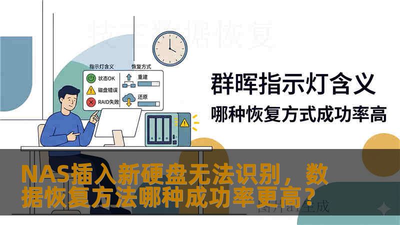 NAS插入新硬盘无法识别，数据恢复方法哪种成功率更高？