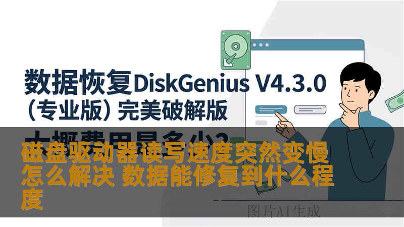 磁盘驱动器读写速度突然变慢怎么解决 数据能修复到什么程度