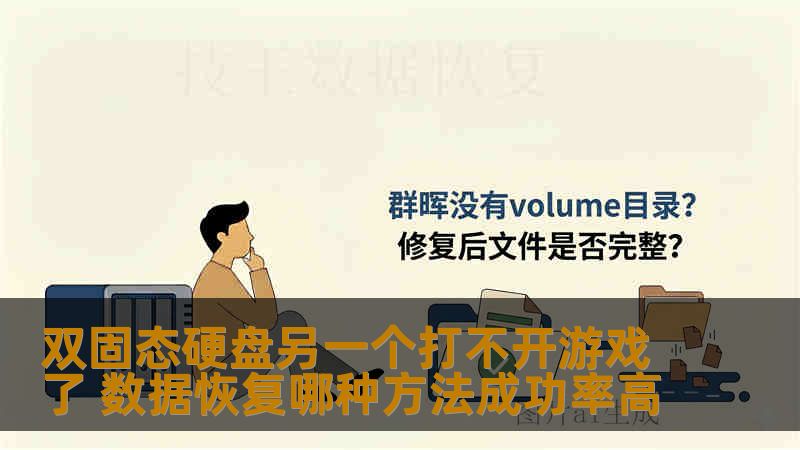 双固态硬盘另一个打不开游戏了 数据恢复哪种方法成功率高