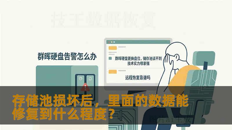 存储池损坏后，里面的数据能修复到什么程度？
