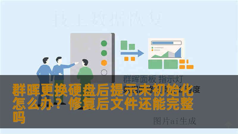 群晖更换硬盘后提示未初始化怎么办？修复后文件还能完整吗