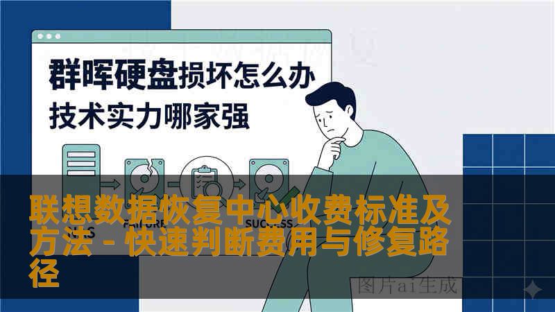 联想数据恢复中心收费标准及方法 - 快速判断费用与修复路径