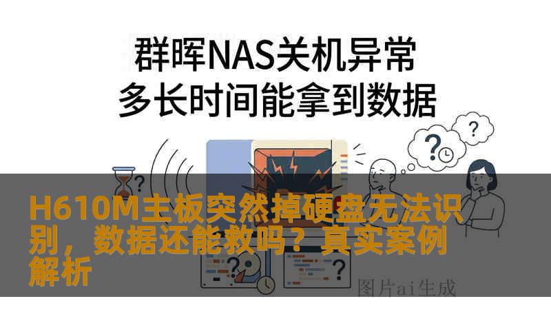 H610M主板突然掉硬盘无法识别，数据还能救吗？真实案例解析