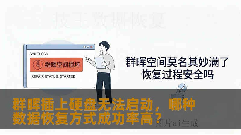 群晖插上硬盘无法启动,哪种数据恢复方式成功率高? 群晖插上硬盘无法启动,哪种数据恢复方式成功率高?