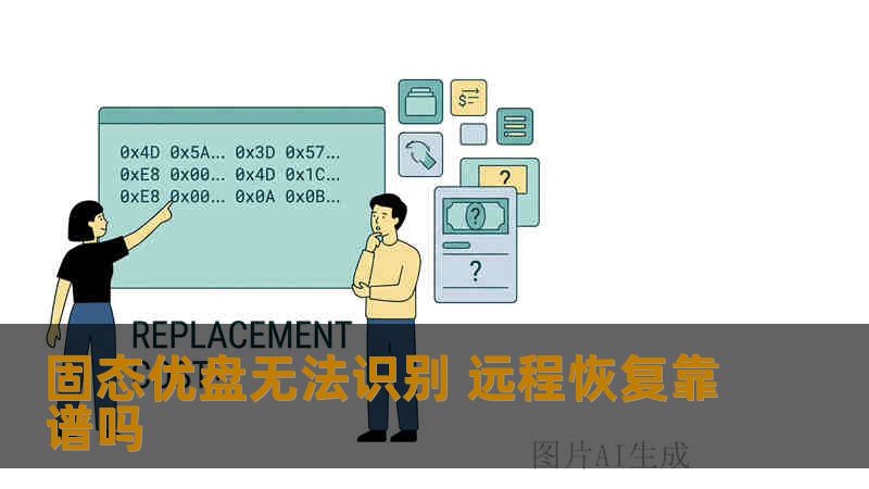 固态优盘无法识别 远程恢复靠谱吗