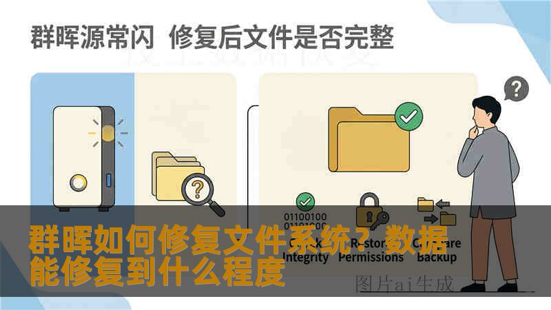 群晖如何修复文件系统？数据能修复到什么程度