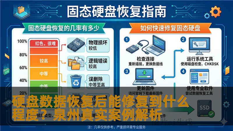 硬盘数据恢复后能修复到什么程度？泉州真实案例解析