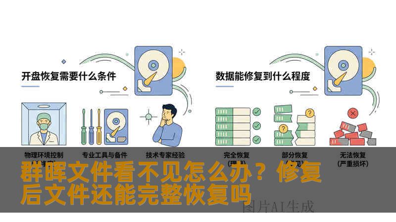 群晖文件看不见怎么办?修复后文件还能完整恢复吗 群晖文件看不见怎么办?修复后文件还能完整恢复吗