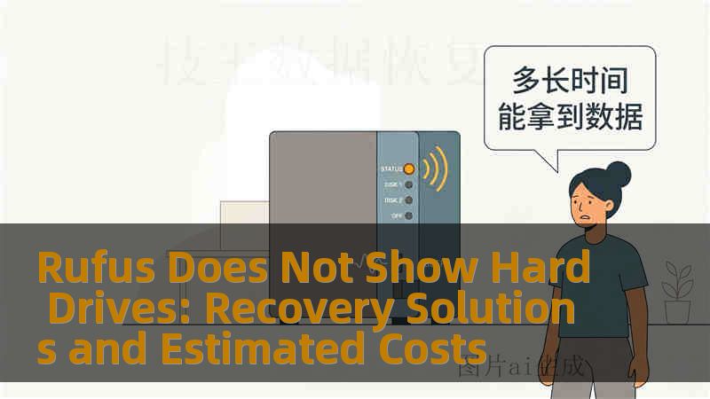 Rufus Does Not Show Hard Drives: Recovery Solutions and Estimated Costs