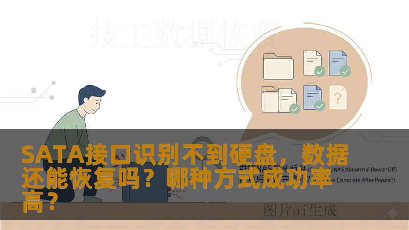 SATA接口识别不到硬盘，数据还能恢复吗？哪种方式成功率高？