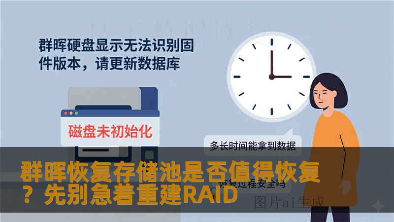 群晖恢复存储池是否值得恢复？先别急着重建RAID