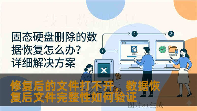 修复后的文件打不开，数据恢复后文件完整性如何验证