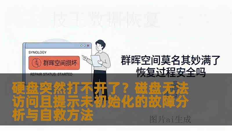 硬盘突然打不开了？磁盘无法访问且提示未初始化的故障分析与自救方法