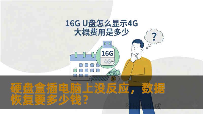 硬盘盒插电脑上没反应，数据恢复要多少钱？