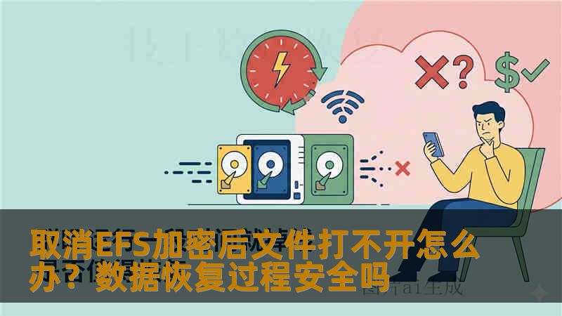 取消EFS加密后文件打不开怎么办？数据恢复过程安全吗