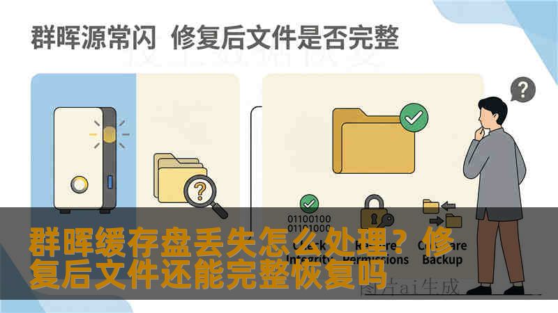 群晖缓存盘丢失怎么处理？修复后文件还能完整恢复吗