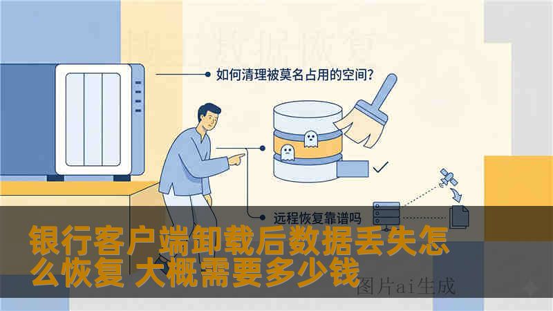 银行客户端卸载后数据丢失怎么恢复 大概需要多少钱