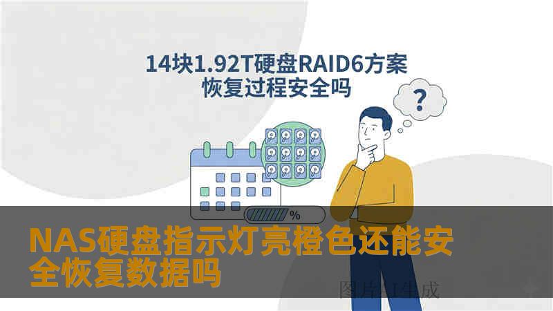 NAS硬盘指示灯亮橙色还能安全恢复数据吗