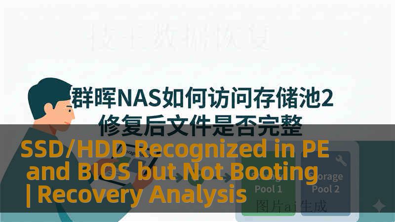 SSD/HDD Recognized in PE and BIOS but Not Booting | Recovery Analysis