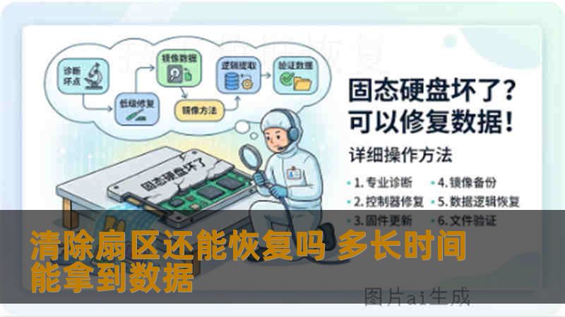 清除扇区还能恢复吗 多长时间能拿到数据