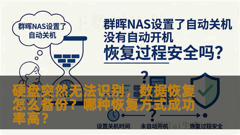 硬盘突然无法识别，数据恢复怎么备份？哪种恢复方式成功率高？