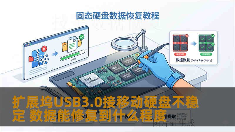 扩展坞USB3.0接移动硬盘不稳定 数据能修复到什么程度 扩展坞USB3.0接移动硬盘不稳定 数据能修复到什么程度