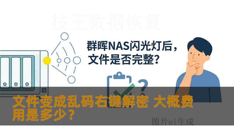 文件变成乱码右键解密 大概费用是多少？