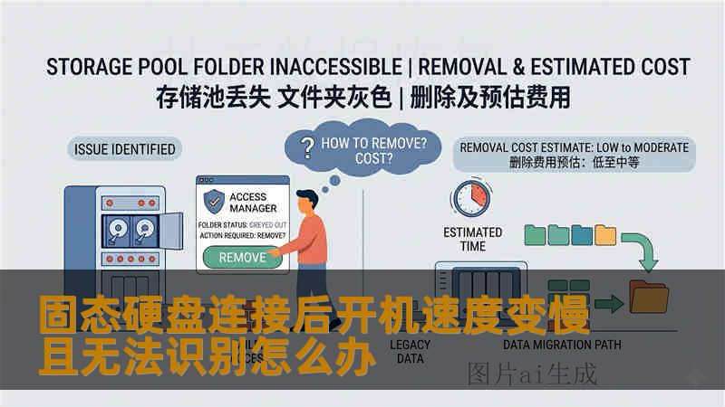 固态硬盘连接后开机速度变慢且无法识别怎么办 固态硬盘连接后开机速度变慢且无法识别怎么办
