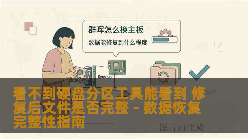 看不到硬盘分区工具能看到 修复后文件是否完整 - 数据恢复完整性指南