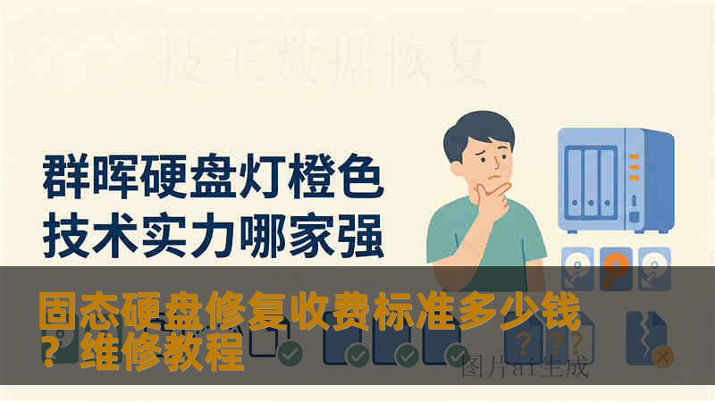 固态硬盘修复收费标准多少钱？维修教程