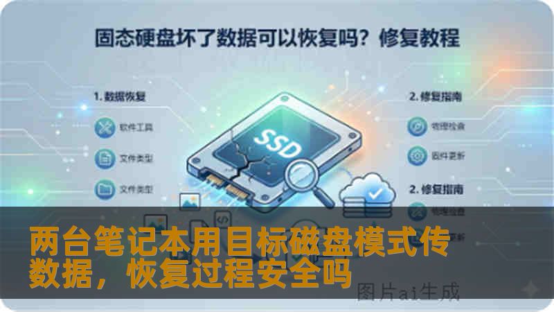 两台笔记本用目标磁盘模式传数据，恢复过程安全吗