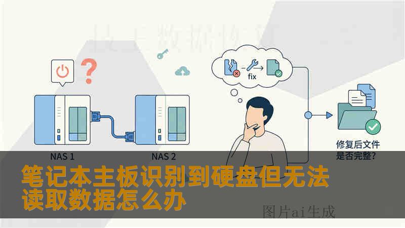 笔记本主板识别到硬盘但无法读取数据怎么办