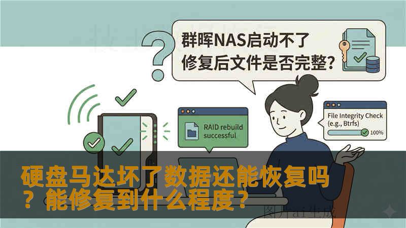 硬盘马达坏了数据还能恢复吗？能修复到什么程度？