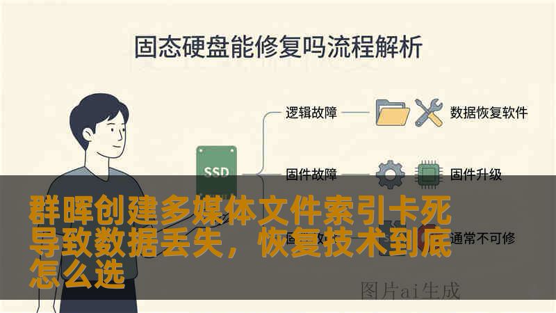 群晖创建多媒体文件索引卡死导致数据丢失，恢复技术到底怎么选